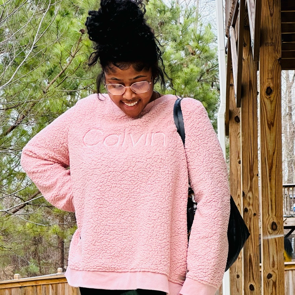 Calvin Klein crewneck sherpa